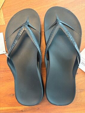 Archies Arch Support Sandals Flip-Flops – Black Men’s 9 Women’s 10 ( EU 43 )